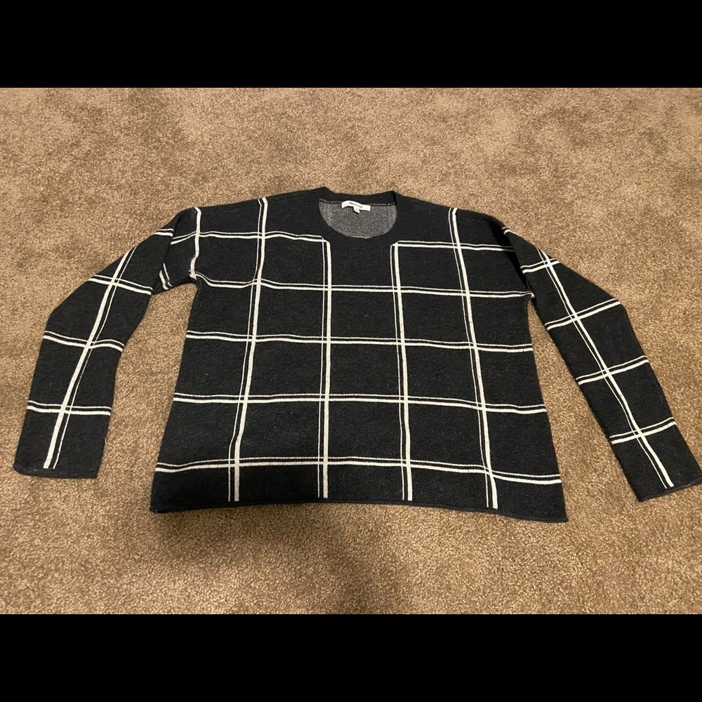 SOLD Dark grey Madewell sweater